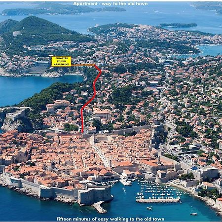 Apartment Pulastar Dubrovnik Kültér fotó